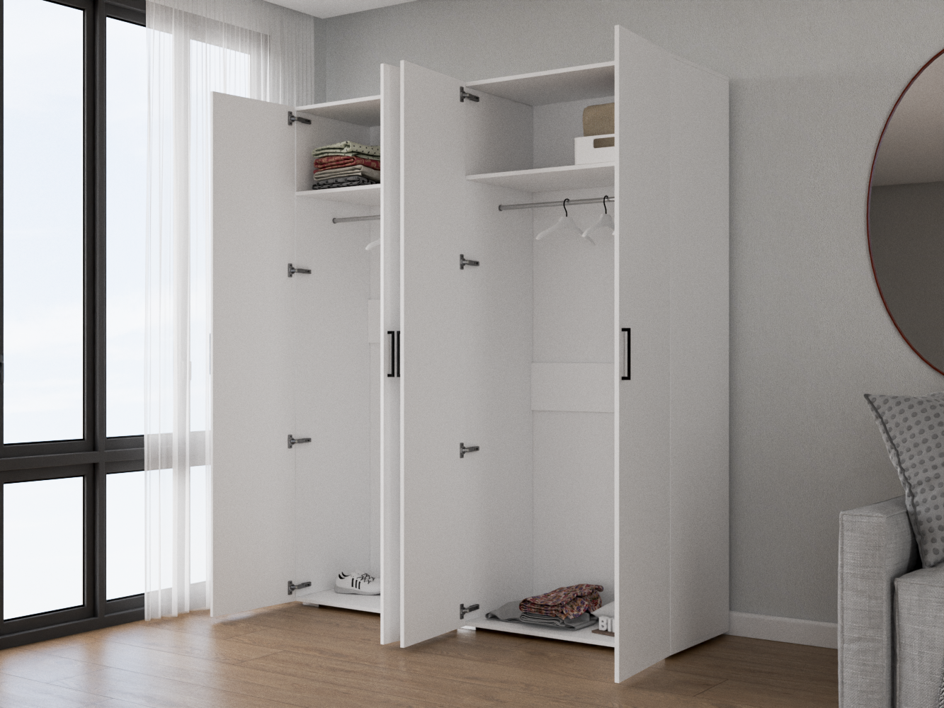 Хемнэс 3 white ИКЕА (IKEA) изображение товара